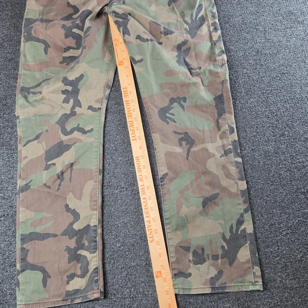 Polo Ralph Lauren Sullivan Slim Camo Pants Mens 38x30 Woodland Camouflage Jeans